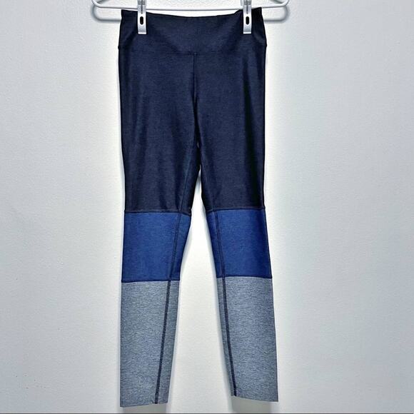 Outdoor Voices Spring 7/8 Black/Navy/Graphite Leggings - Picture 2 of 9